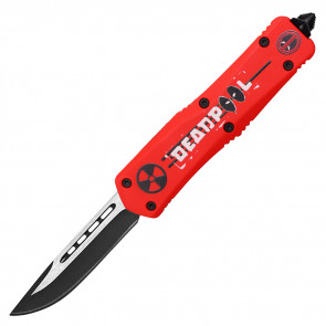 9" Automatic OTF ATOMIC Knife w/ Drop Point Blade (LIFETIME WARRANTY)