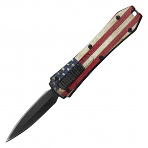 5.25" USA Flag Micro OTF Knife