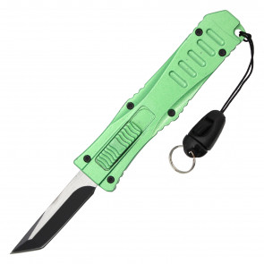 5.5" Green Micro OTF Knife