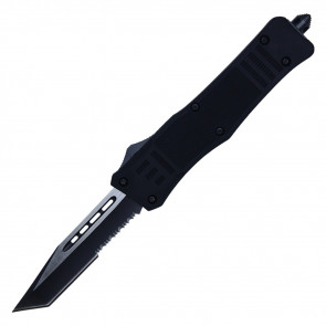 Atomic Select Tanto Serrated Dual Action OTF Knife
