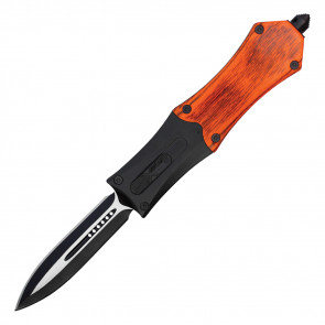 9.4" Atomic Select Dual Action Automatic Wood OTF Knife