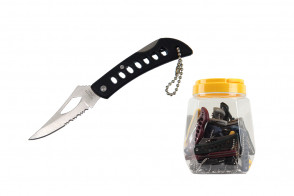36 Piece Non Spring Assisted Pocket Knives Small In Jar