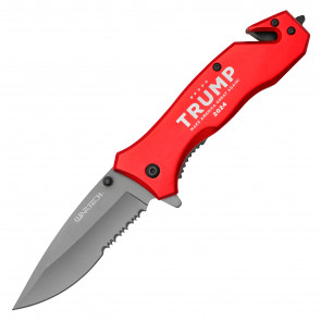 8.25" TRUMP 2024 Assisted Opening Pocket Knife Rescue Knife