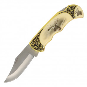 7 7/8" Wildlife pocket knife
