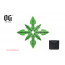 4" Leaf Throwing Star