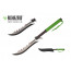 27 3/8" Zombie Machete w/ Backside Saw Teeth