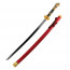 42 1/2" Open Mouth Dragon Katana