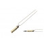 Gold Bullet Necklace